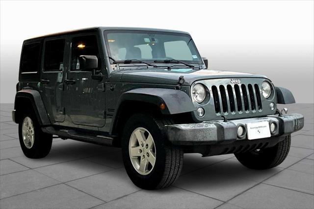 used 2014 Jeep Wrangler Unlimited car, priced at $19,782