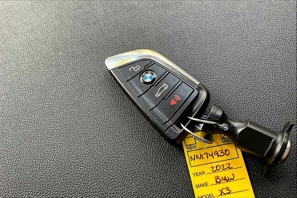 used 2022 BMW X3 car, priced at $34,712