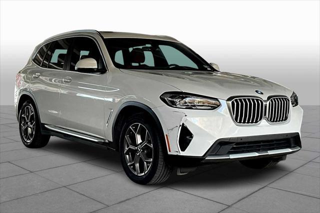 used 2022 BMW X3 car, priced at $35,877