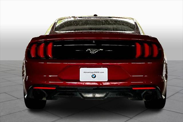 used 2018 Ford Mustang car, priced at $16,844