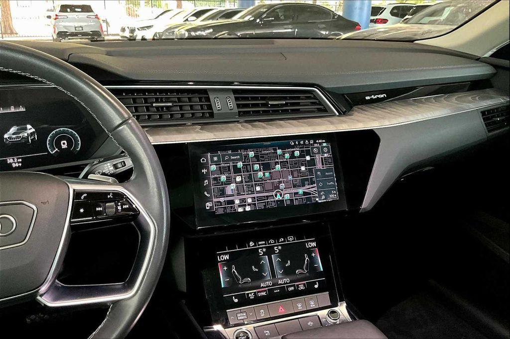 used 2024 Audi Q8 e-tron car, priced at $40,977