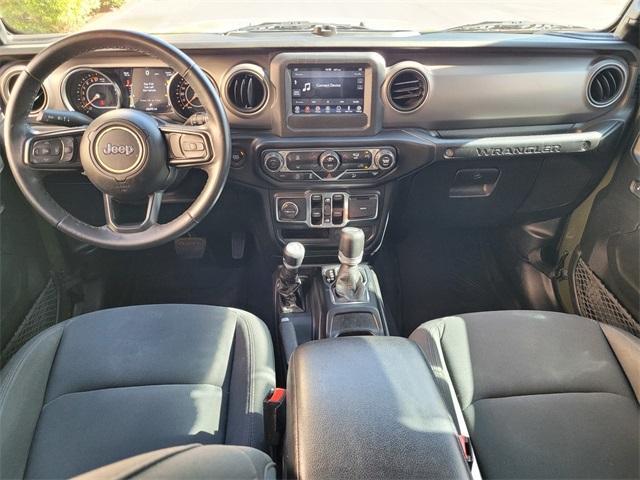 used 2021 Jeep Wrangler Unlimited car, priced at $30,395