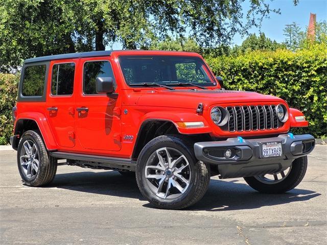 used 2024 Jeep Wrangler 4xe car, priced at $52,495