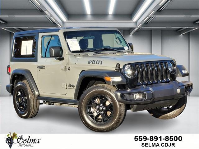 used 2021 Jeep Wrangler car, priced at $28,988