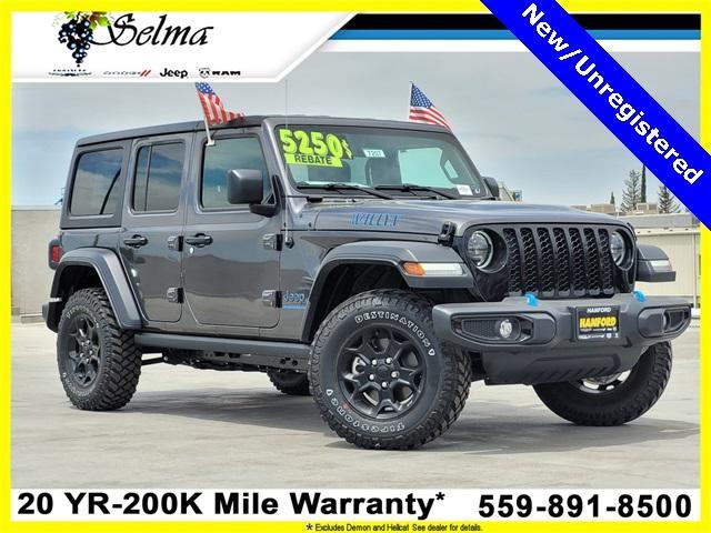 used 2023 Jeep Wrangler 4xe car, priced at $53,988