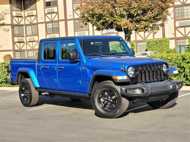 used 2021 Jeep Gladiator car, priced at $31,658