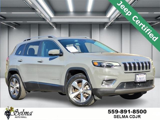 used 2021 Jeep Cherokee car, priced at $21,288