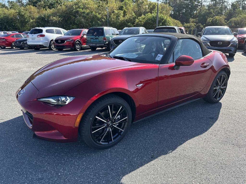 new 2025 Mazda MX-5 Miata car, priced at $35,372