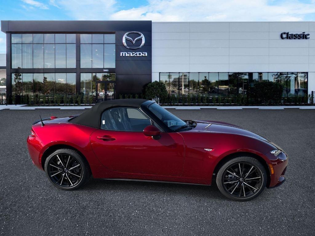 new 2025 Mazda MX-5 Miata car, priced at $35,372