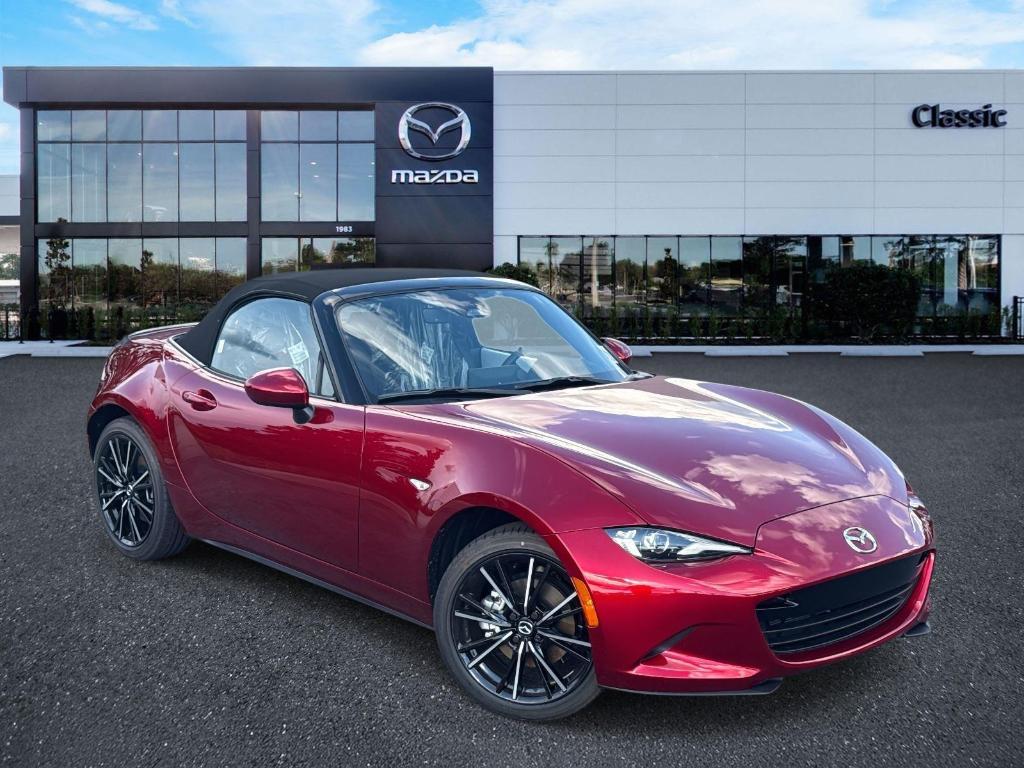 new 2025 Mazda MX-5 Miata car, priced at $35,372
