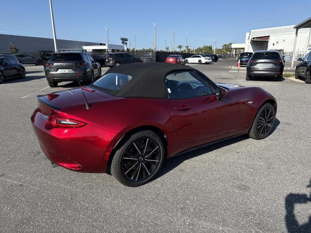 new 2025 Mazda MX-5 Miata car, priced at $35,372