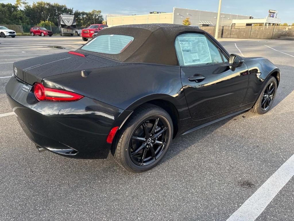new 2025 Mazda MX-5 Miata car, priced at $28,921