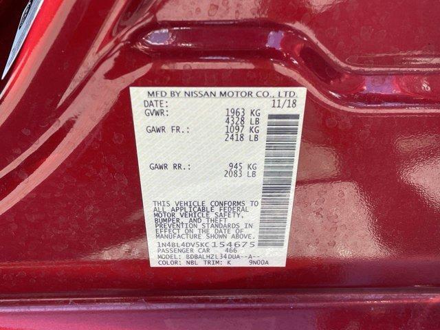 used 2019 Nissan Altima car, priced at $15,895