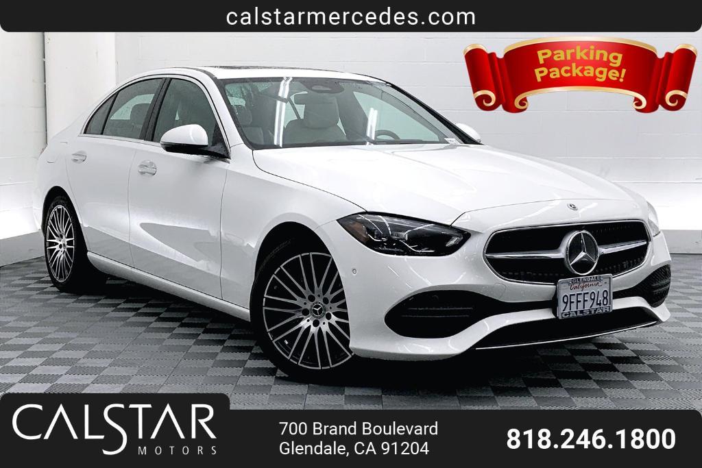 used 2023 Mercedes-Benz C-Class car, priced at $31,888