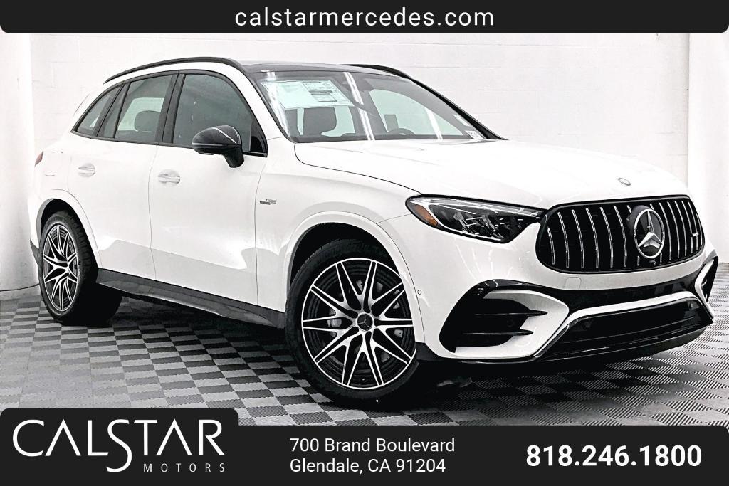 new 2025 Mercedes-Benz AMG GLC 43 car, priced at $70,980
