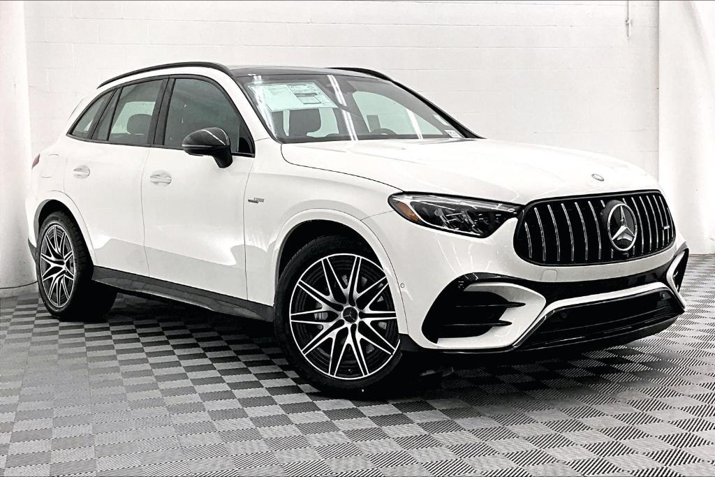new 2025 Mercedes-Benz AMG GLC 43 car, priced at $70,980