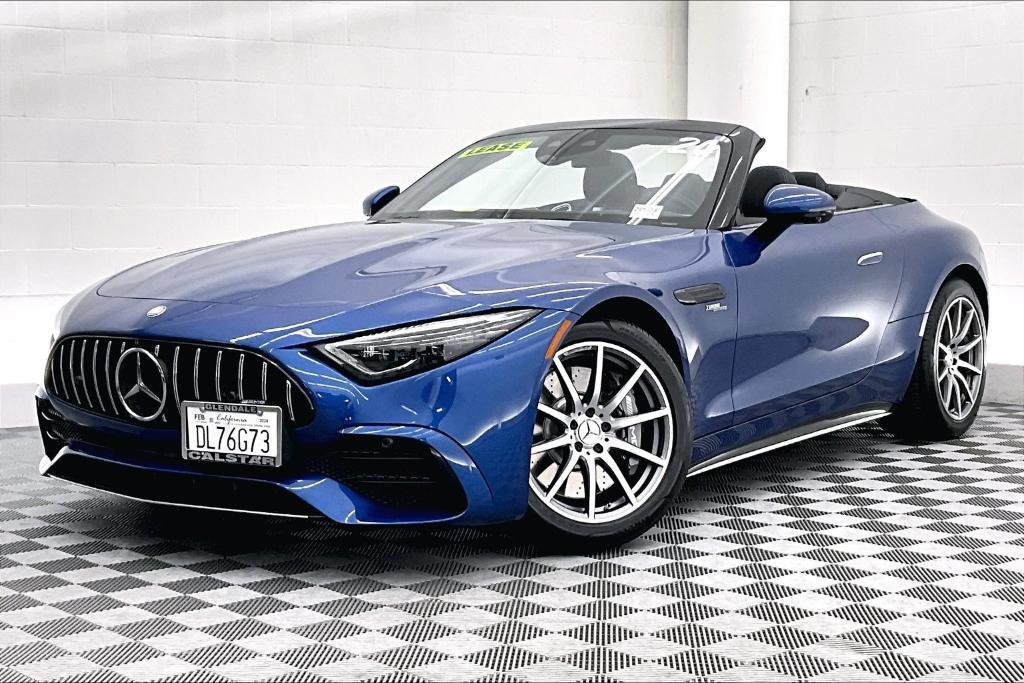 used 2024 Mercedes-Benz AMG SL 43 car, priced at $93,888