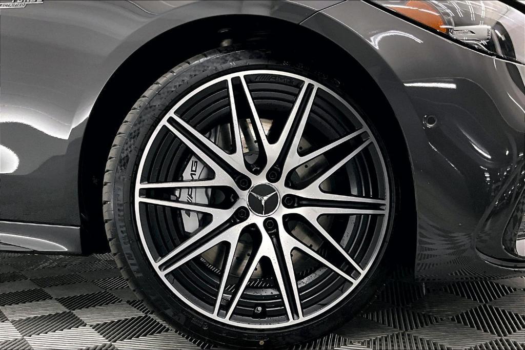 new 2025 Mercedes-Benz AMG C 43 car, priced at $70,235