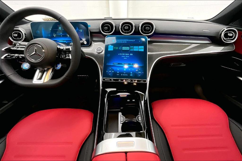 new 2025 Mercedes-Benz AMG C 43 car, priced at $70,235