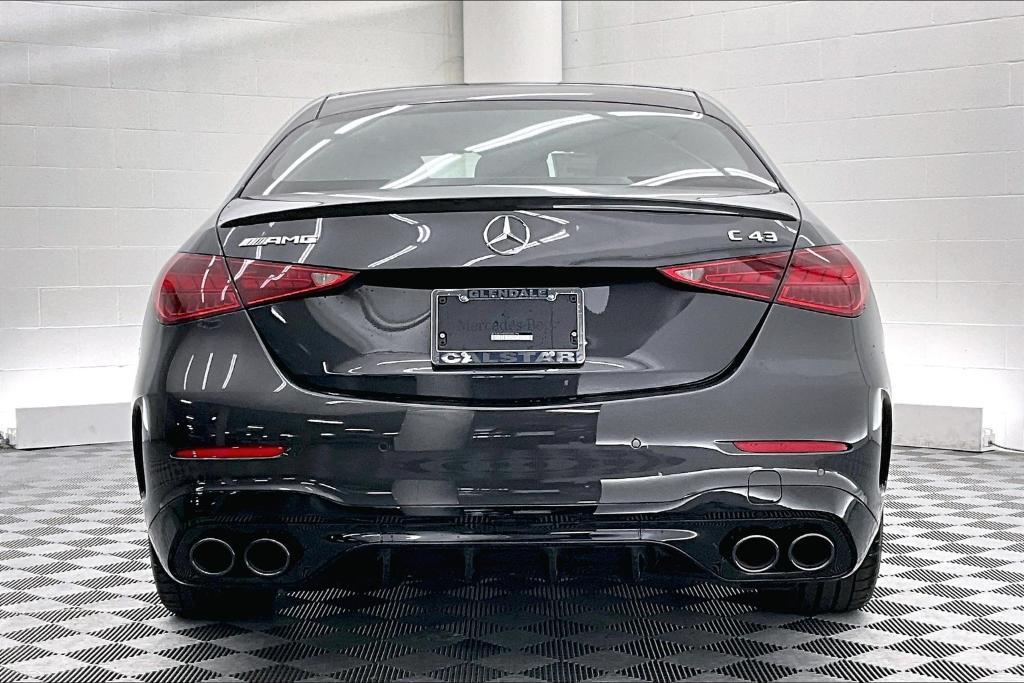 new 2025 Mercedes-Benz AMG C 43 car, priced at $70,235