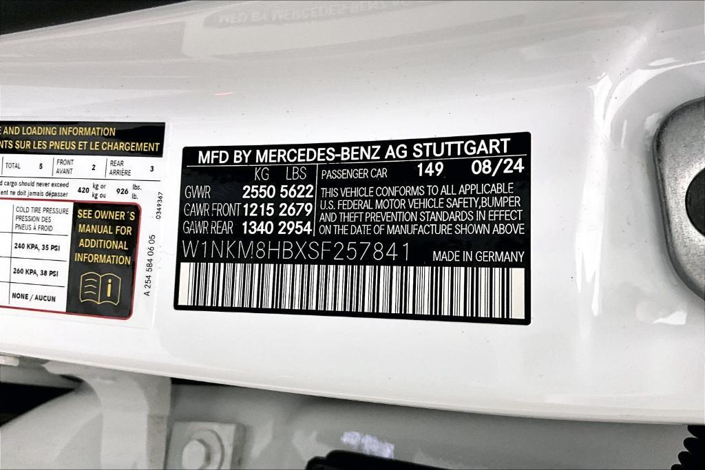 new 2025 Mercedes-Benz AMG GLC 43 car, priced at $70,980