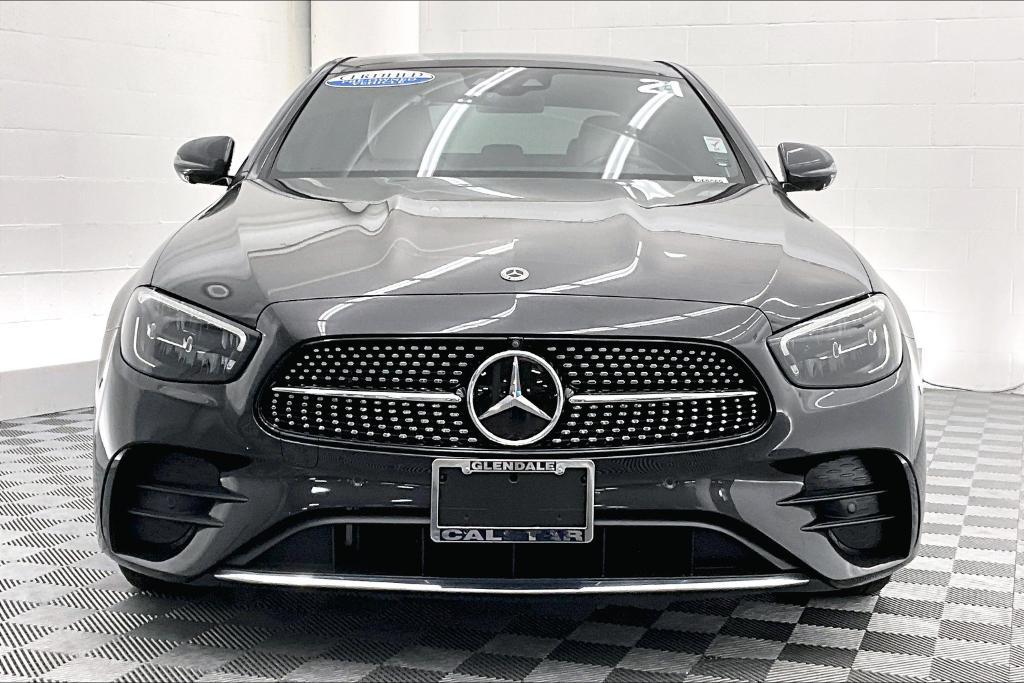 used 2021 Mercedes-Benz E-Class car, priced at $34,981