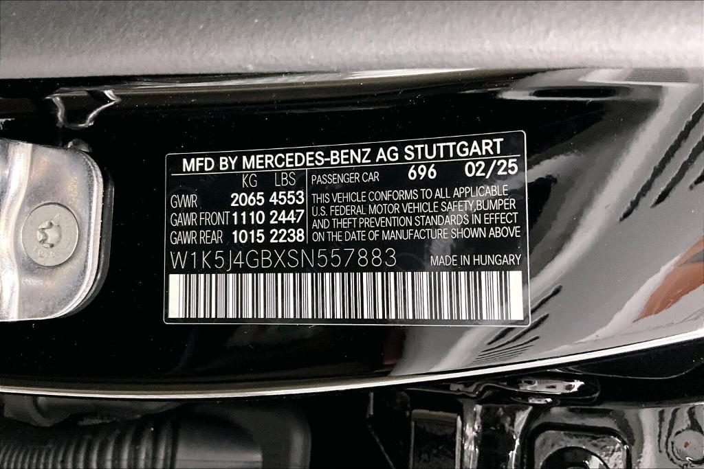 new 2025 Mercedes-Benz CLA 250 car, priced at $48,895