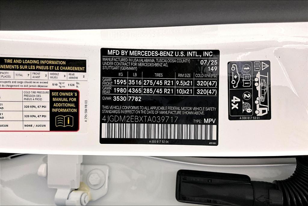 new 2026 Mercedes-Benz EQS 400 car, priced at $93,360