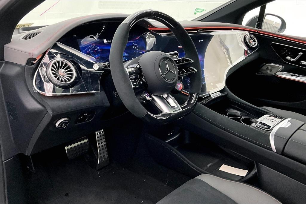 new 2025 Mercedes-Benz AMG EQE car, priced at $118,235