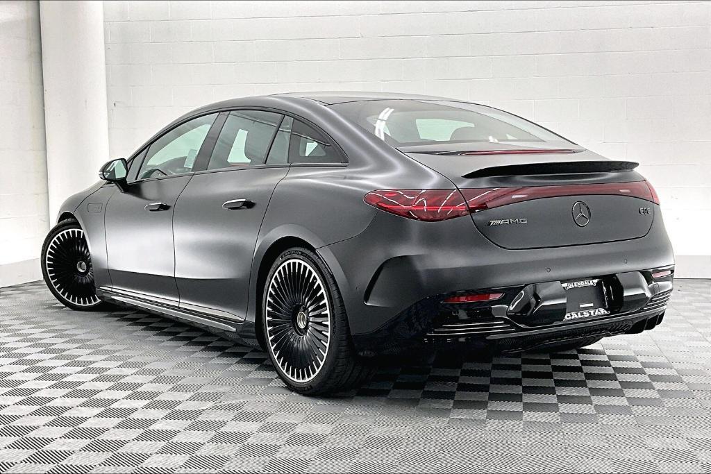 new 2025 Mercedes-Benz AMG EQE car, priced at $118,235