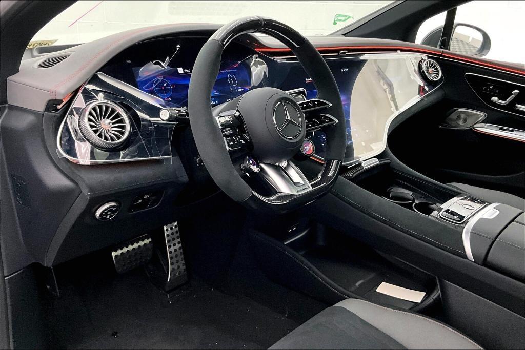 new 2025 Mercedes-Benz AMG EQE car, priced at $118,235