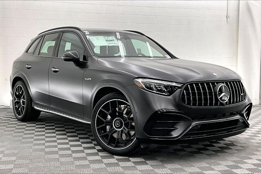 new 2025 Mercedes-Benz AMG GLC 63 car, priced at $95,675