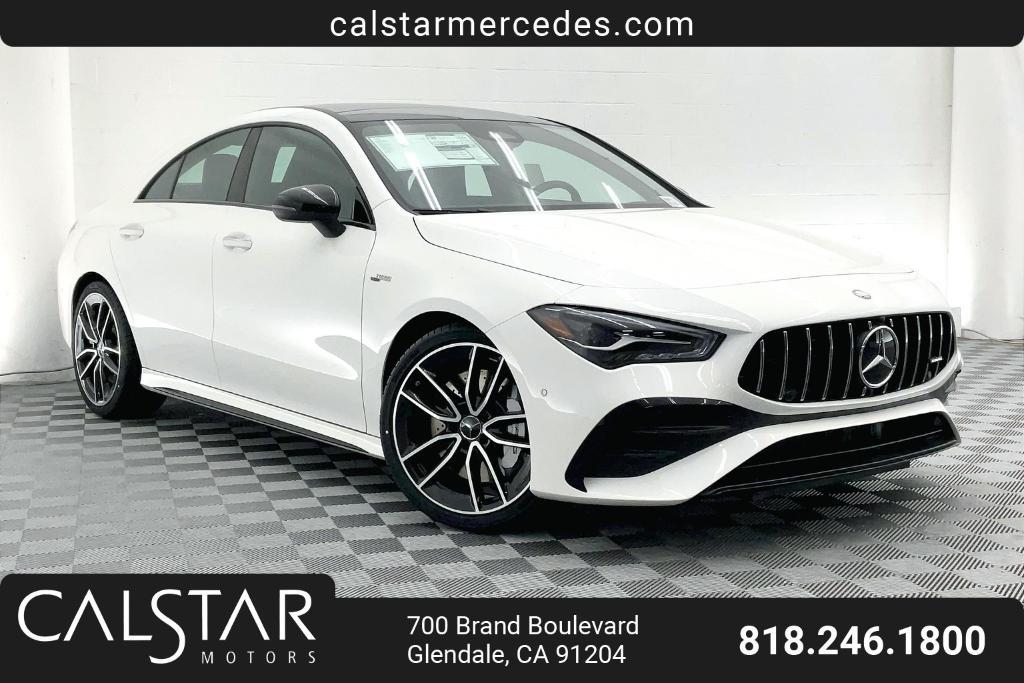 new 2025 Mercedes-Benz AMG CLA 35 car, priced at $58,835