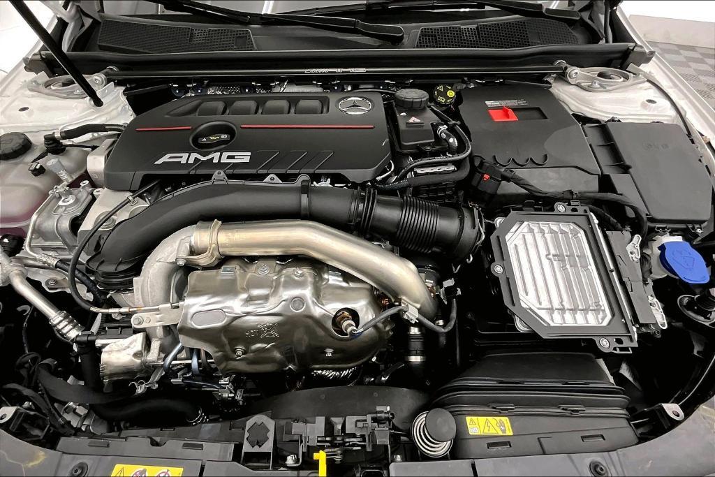 new 2025 Mercedes-Benz AMG CLA 35 car, priced at $58,835
