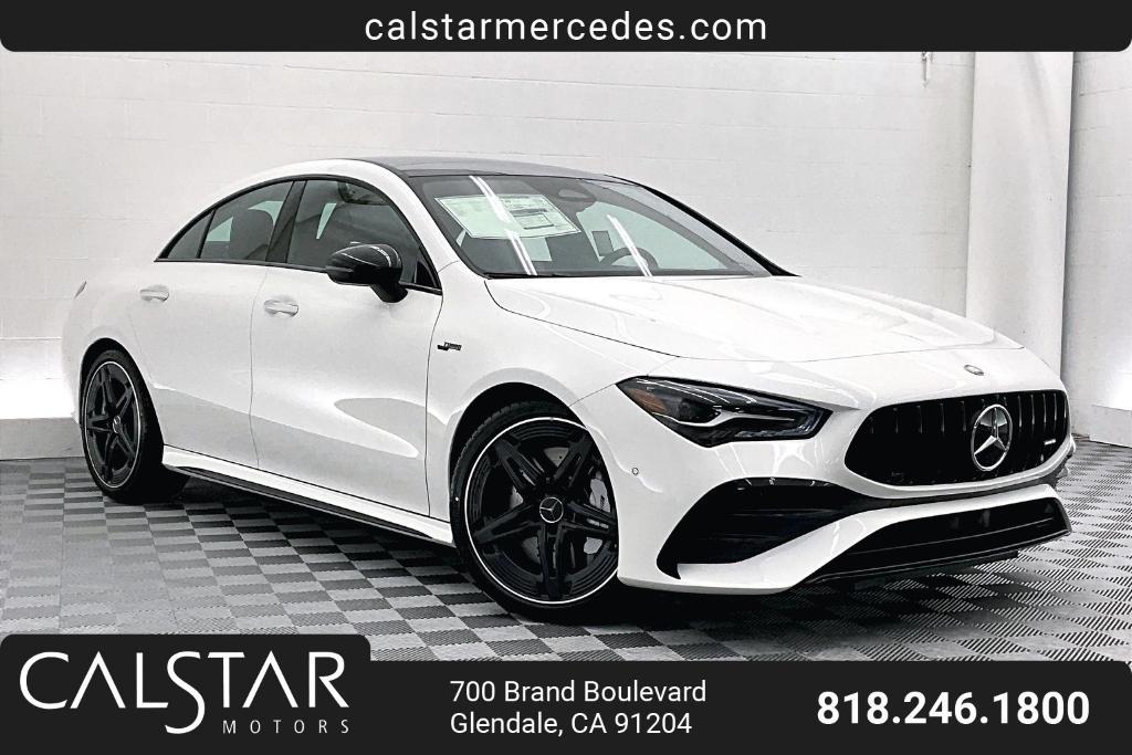new 2025 Mercedes-Benz AMG CLA 35 car, priced at $59,970
