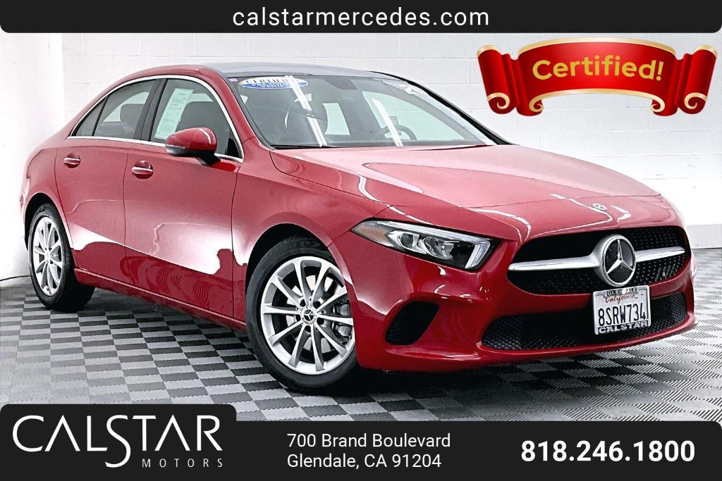 used 2020 Mercedes-Benz A-Class car, priced at $20,888