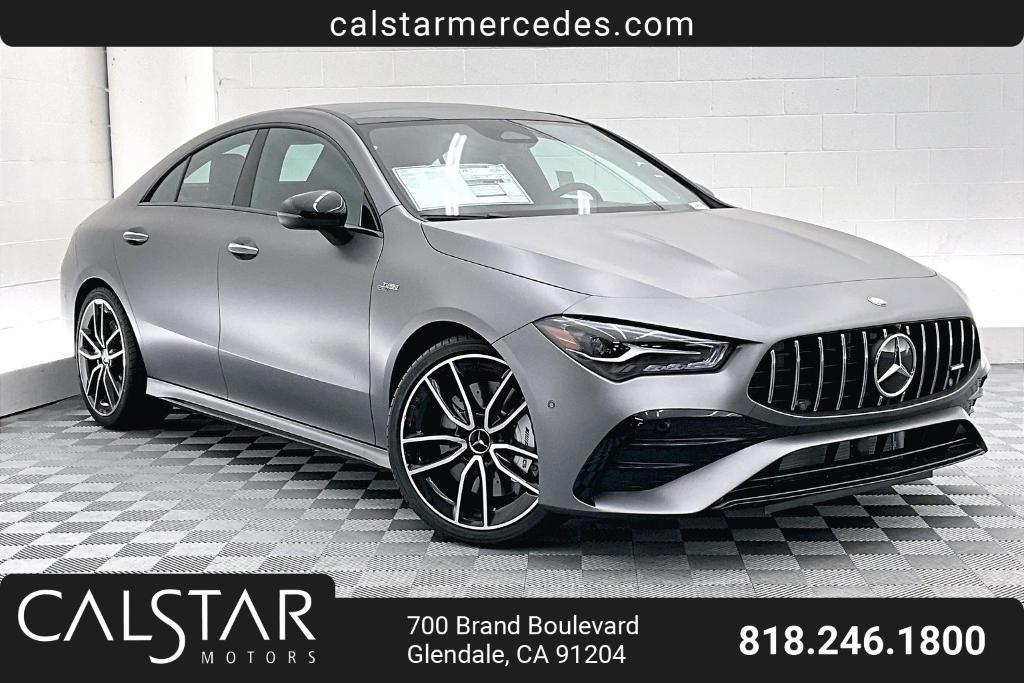 new 2025 Mercedes-Benz AMG CLA 35 car, priced at $62,050