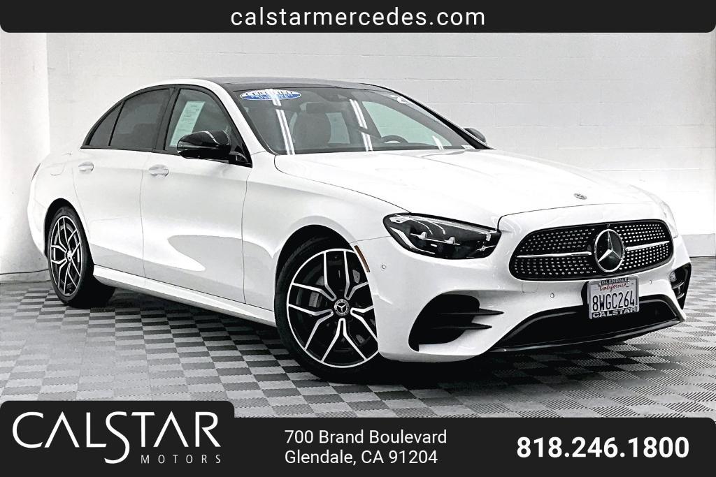 used 2021 Mercedes-Benz E-Class car, priced at $35,981