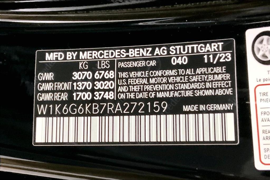 new 2024 Mercedes-Benz S-Class car, priced at $136,545