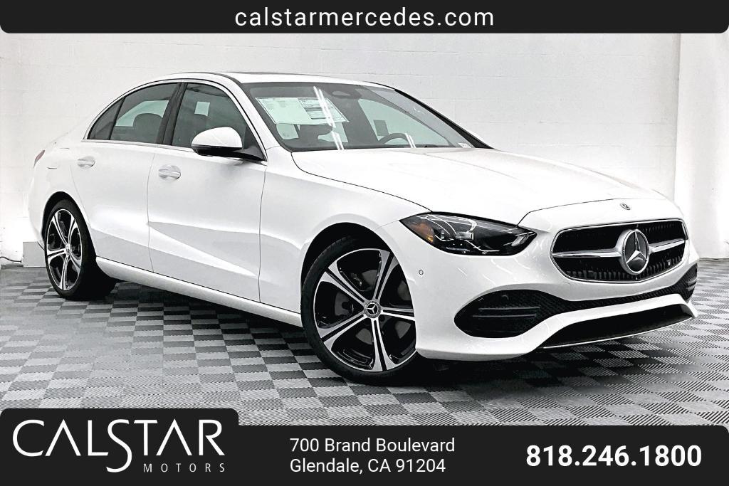 new 2025 Mercedes-Benz C-Class car, priced at $52,935
