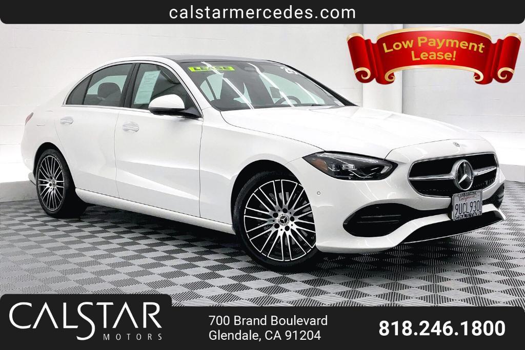 used 2025 Mercedes-Benz C-Class car, priced at $44,688