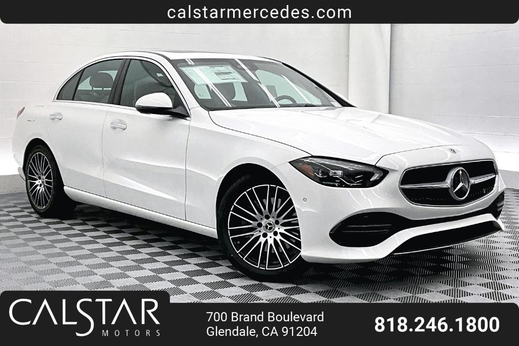 new 2025 Mercedes-Benz C-Class car, priced at $49,705