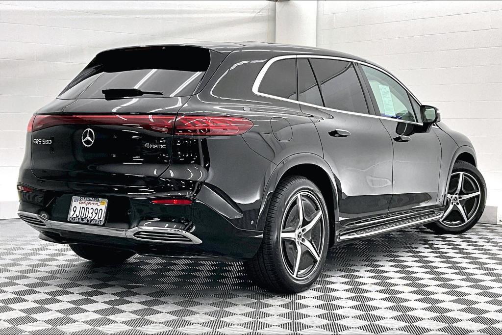 used 2023 Mercedes-Benz EQS 580 car, priced at $59,981
