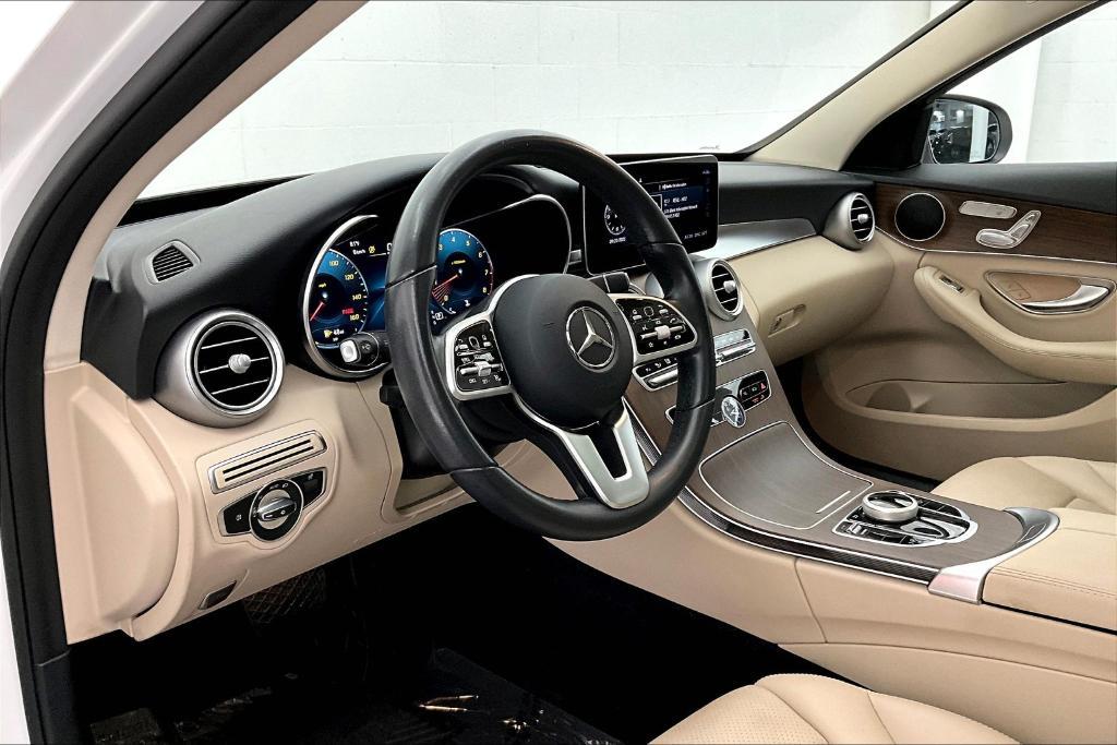 used 2021 Mercedes-Benz C-Class car, priced at $24,981