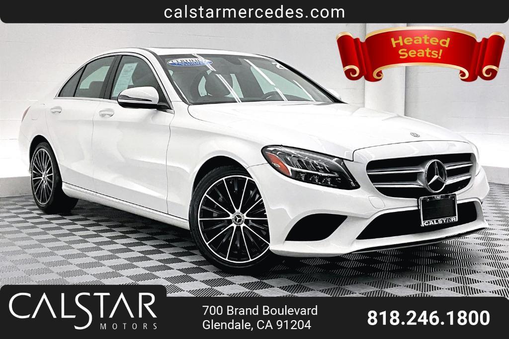 used 2021 Mercedes-Benz C-Class car, priced at $24,981