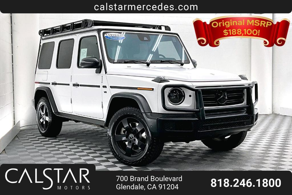 used 2022 Mercedes-Benz G-Class car, priced at $127,981