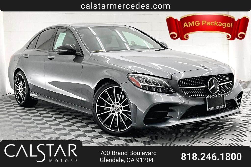 used 2021 Mercedes-Benz C-Class car, priced at $27,981