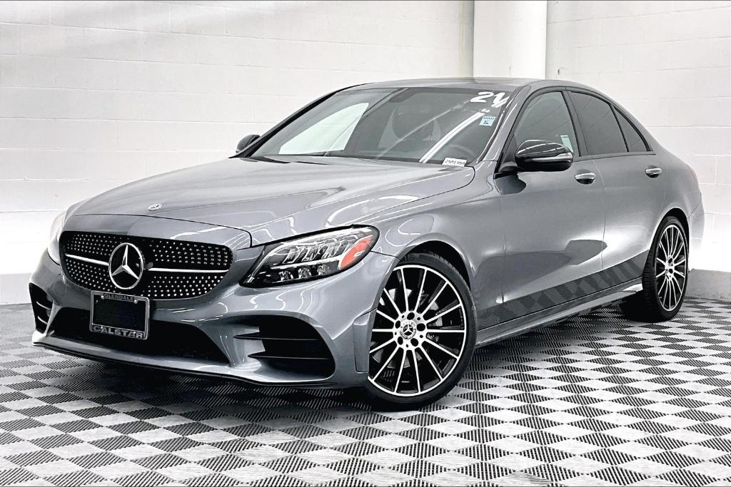 used 2021 Mercedes-Benz C-Class car, priced at $27,981