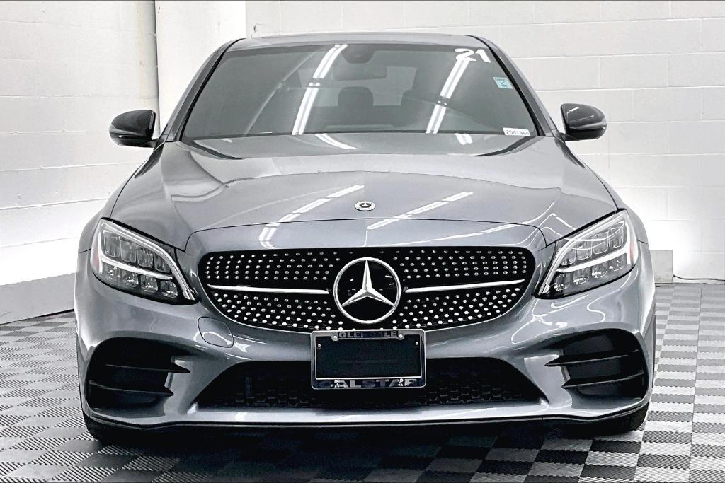 used 2021 Mercedes-Benz C-Class car, priced at $27,981