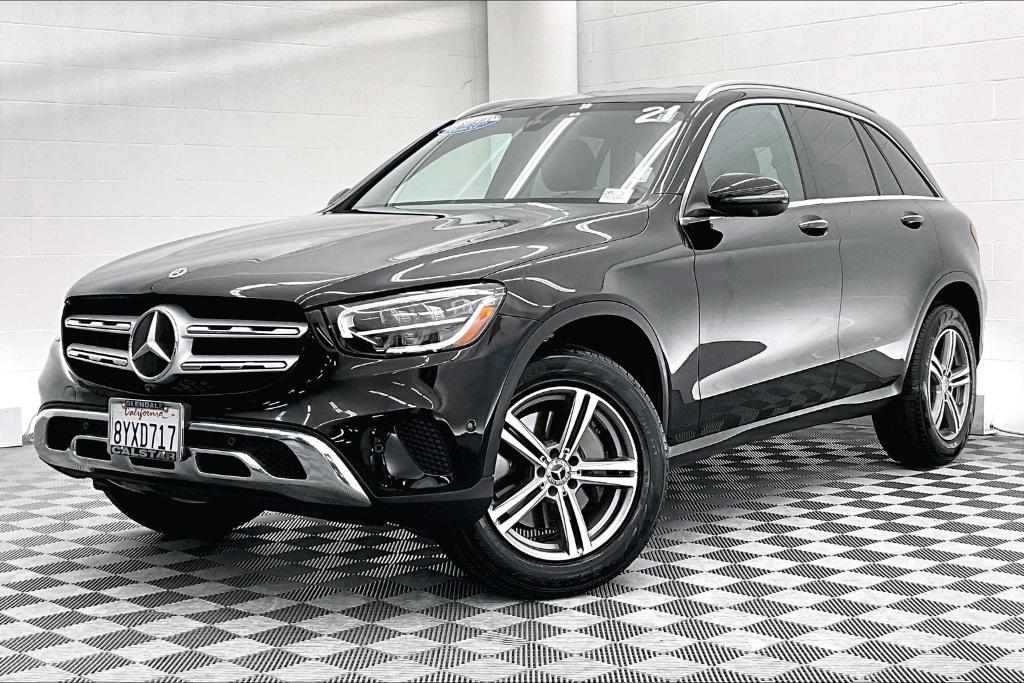 used 2021 Mercedes-Benz GLC 300 car, priced at $26,981